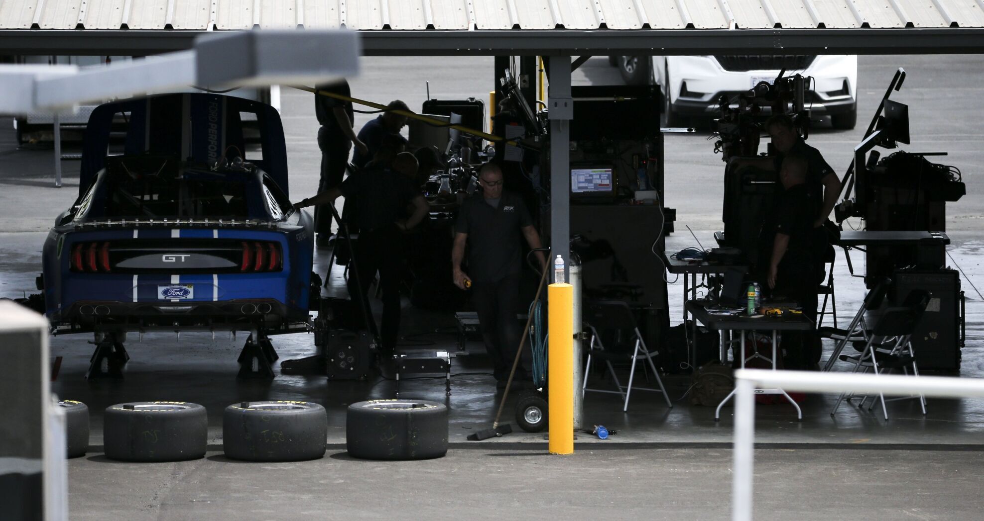 Essais de voitures au World Wide Technology Raceway